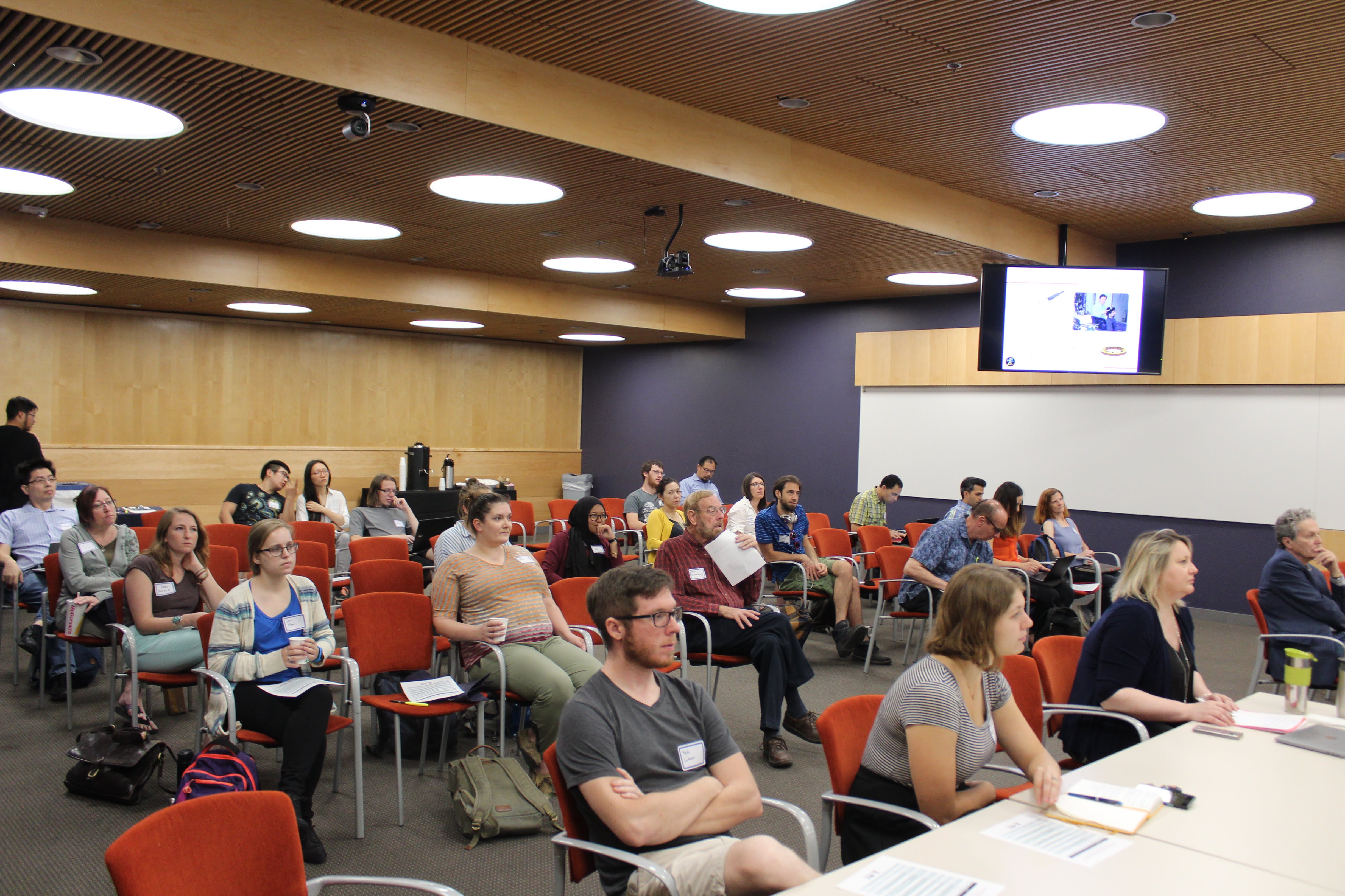 Colleagues attended out tms workshop